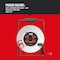 Craftsman Cord Reel With Hand Lamp, Hand Operated, 12 AWG, Red Reel Color, 4 Outlets CMXCRPA12100 - alternate 5